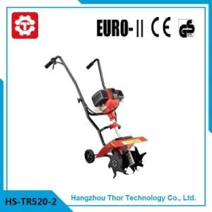 Hot Sale Agricultural Machinery Mini Power 52cc Rotavator Tiller Cultivator Tr520-2