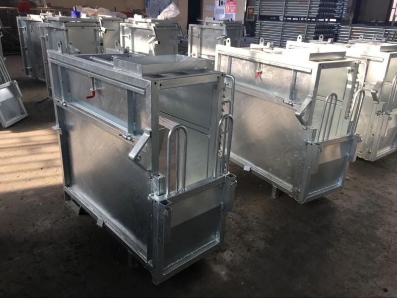 Hot Dipped Galvanised Livestock Machinery Calf Box for Sale