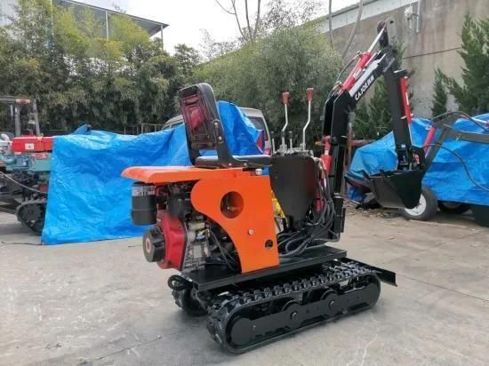 Mini 700kg Crawler Excavator 360 Degree Rotation Backhoe Hot Sale in Germany for Indoor ...