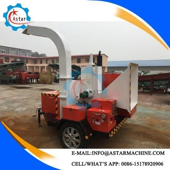 Waste Wood Logs Tree Branches Milling Machine