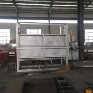 Plate Type White Offal Hygiene Inspection Transportation Machine for Sheep Slaughtehouse