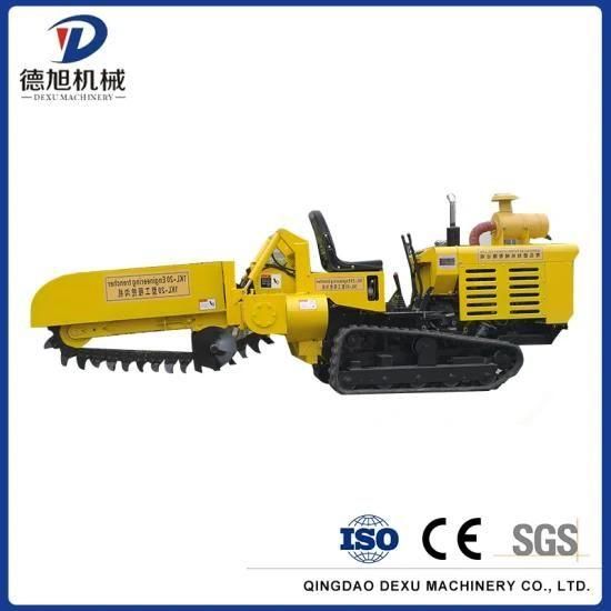 Electric Farm Tractor Ditching Machine Trencher Chain