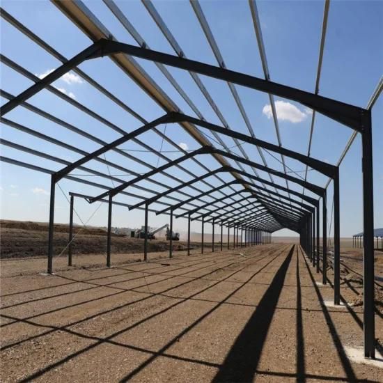 Light Easily Built Technical Industrial Galvanized Meat Chicken Poultry Farm