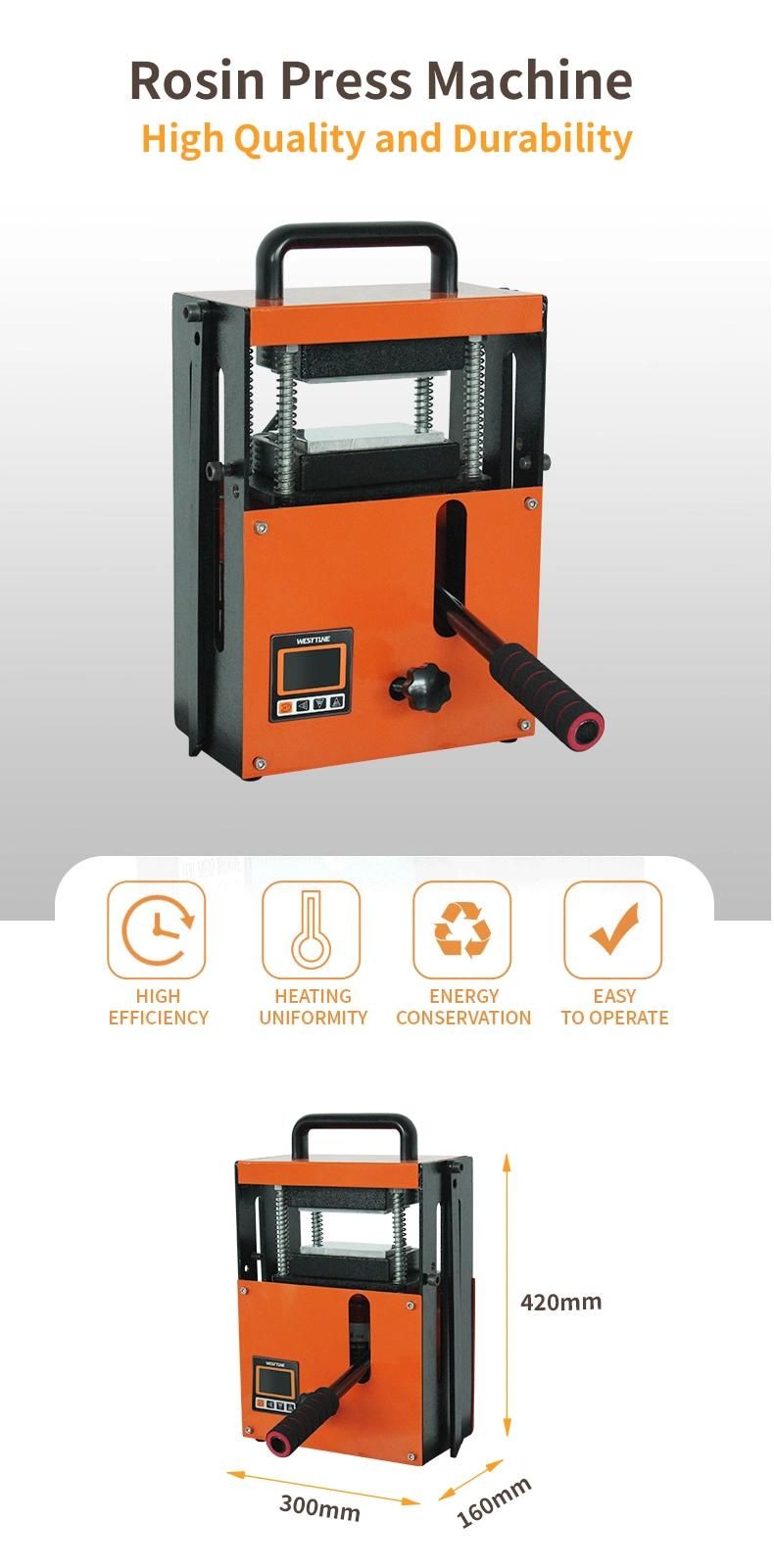 4ton Rosin Pneumatic Press Heat Press Machine for Cbd Oil