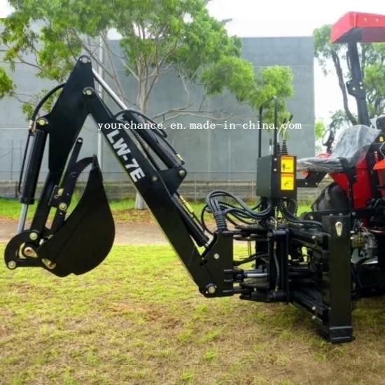 Canada Hot Selling Lw-7e Small Tractor Towable Pto Drive Hydraulic Side Shift Backhoe ...