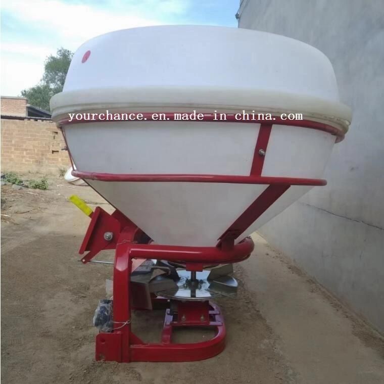 Canada Hot Selling CDR-600 600L 10-16m Spreading Width Chemical Fertlizer Seeds Spreader for 25-55HP Wheel Farm Tractor