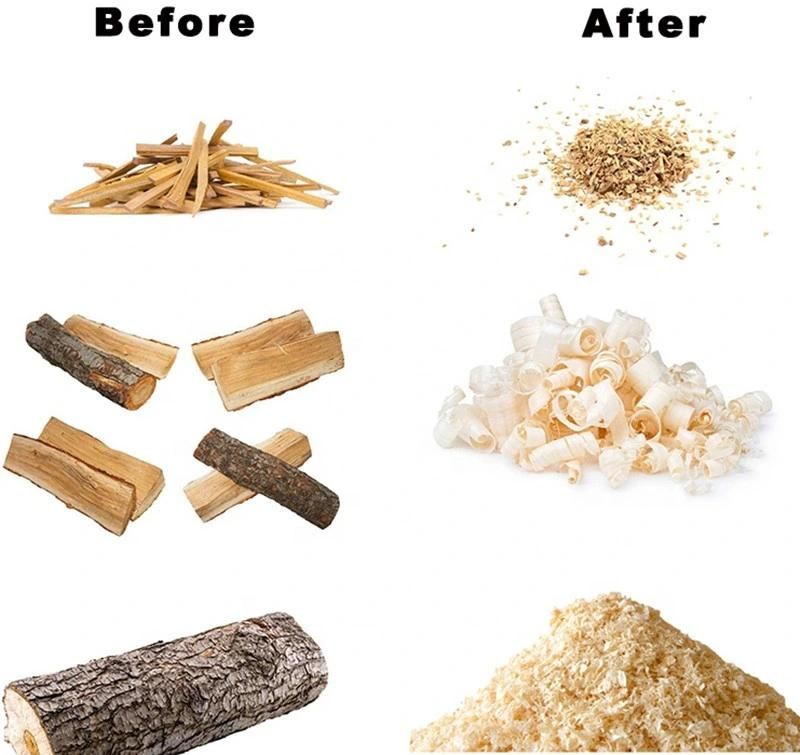 Edible Fungus Waste Small Model High Capacity Wood Sawdust Crusher