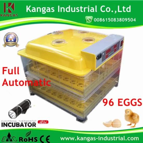 Capacity of 96 Eggs Newest Design CE Certificate Best Price Bird Egg Incubator Ound World ...