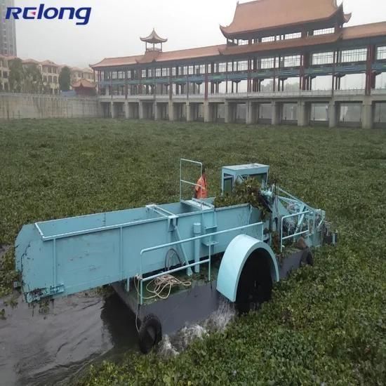Water Cleaning Amphibious Vehicles/Water Hyacinth Collecting Ship/Inland Lake Harvesters