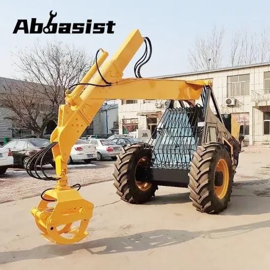 manufacturer Abbasist AL4200 sugarcane loader with telescopic arm for sale