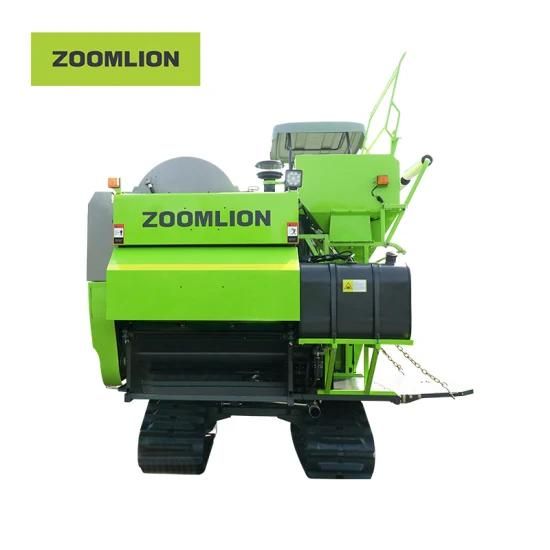 Strong Bearing Capacity Rice Combine Agricultural Machine with Cab