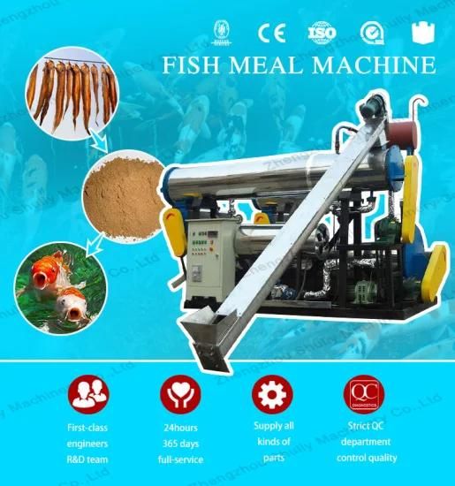 Fish Meal Flour Steam Dryer Fish Powder Making Machine