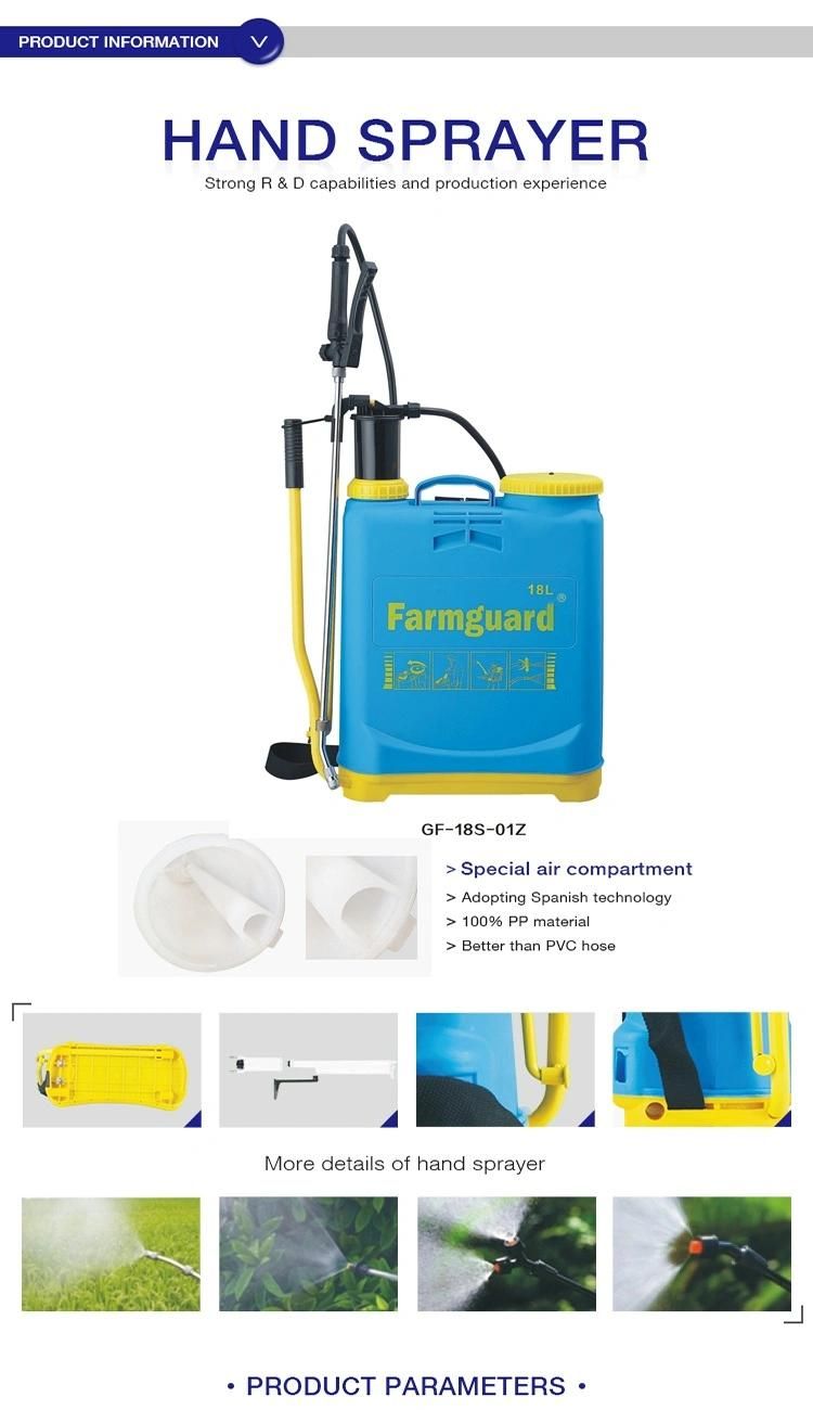 16L Hand Operate Agriculture Sprayer Water Sprayer