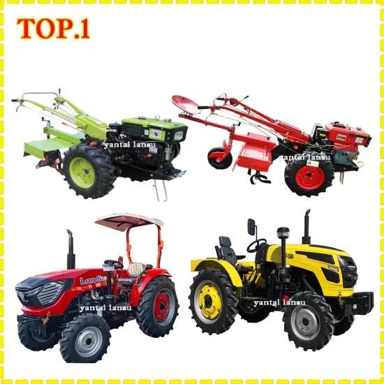 Lansu Factory Price 4 Wheels Drive Tractor Agricultural Farm Tractor Hot Sale