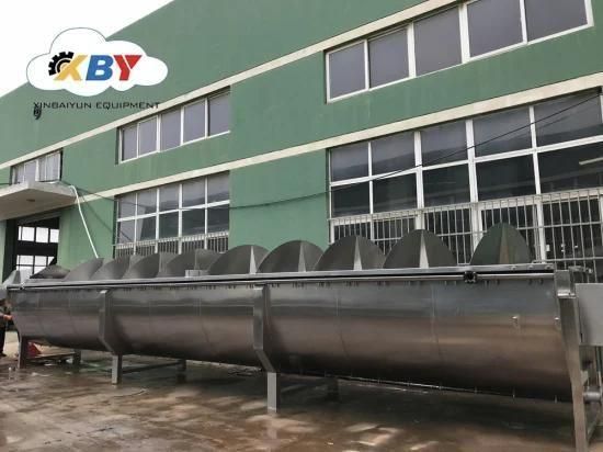 500bph Poultry Pre Cooling Machine for Chicken Farm Slaughtering House Equipment