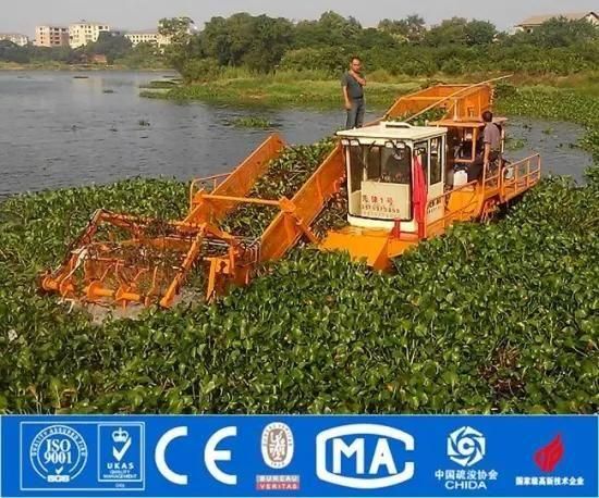 Automatic Water Hyacinth Harvester/Water Weed Cutting Machine