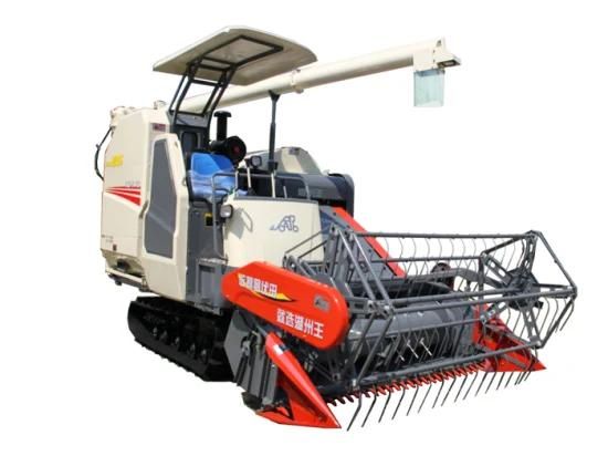Star Automatic Discharge Paddy Rice Combine Harvester / Rice Wheat Harvesting Machine