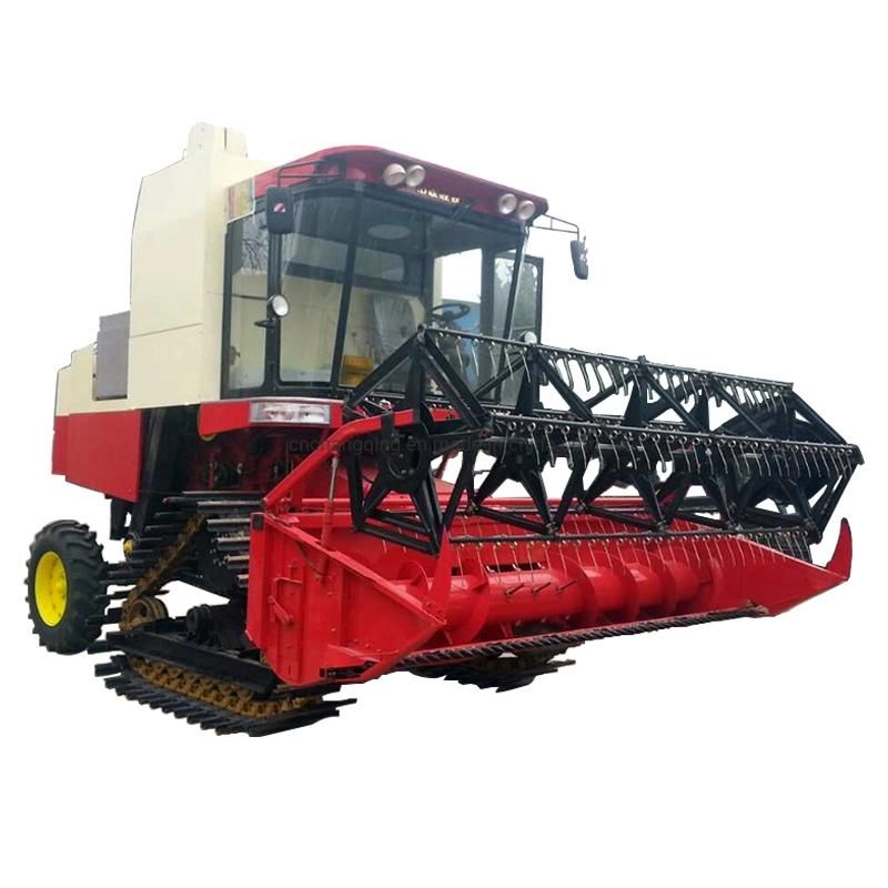 Caterpillar Rice Combine Harvester Machine for Wet/Muddy Field