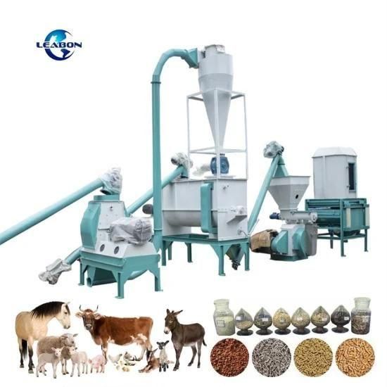 2021 1000 Kg/H Small Poultry Feed Pellet Making Line Poultry Chicken Pellet Feed Machine ...