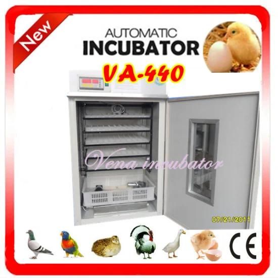 Fully Automatic Digital Incubator, Chicken Egg Incubator for Poultry Eggs (VA-440)