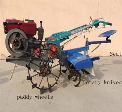 15HP Diesel Hand tractor rotary tiller