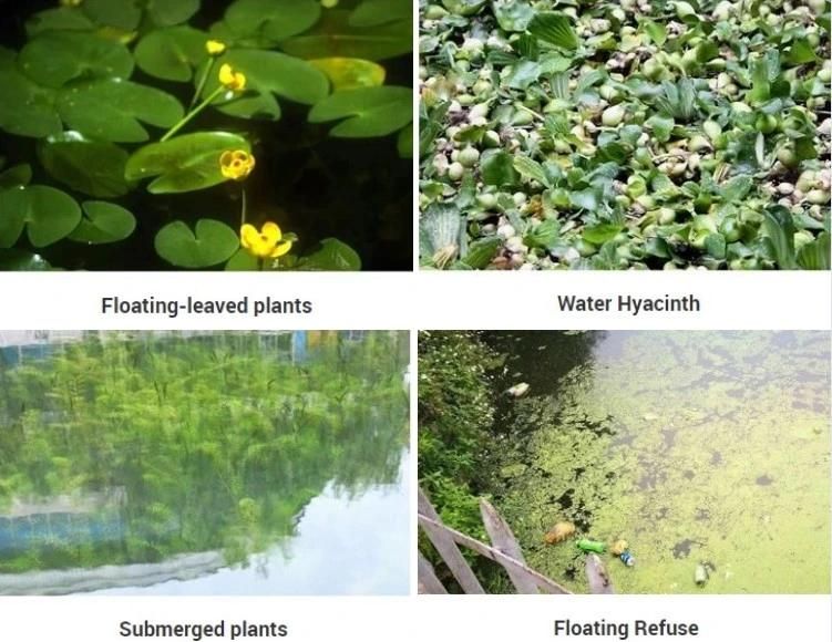 Et River Pond Lake Dam Lake Cleaning Aquatic Water Weed Collection Machinery Reed Cutter/Boat/Ship/Vessel Underwater Plant Water Hyacinth Automatic Harvester