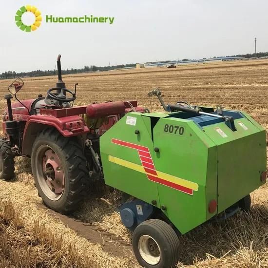 Mini Round Hay Baler for Small Tractors