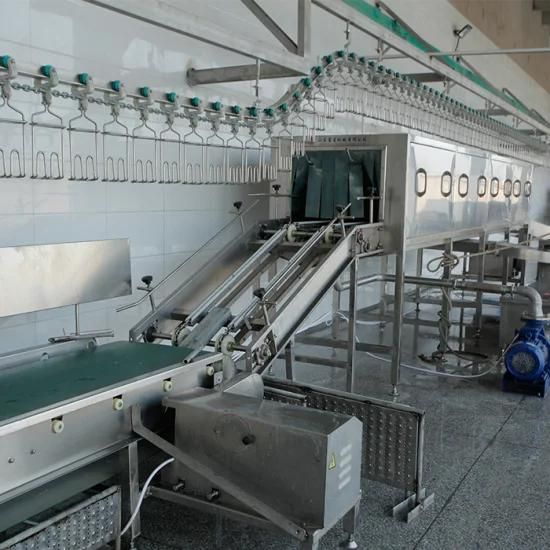 Complete Poultry Chicken Slaughtering Line for Chicken Killing, Evisceration, Pre Cooling, ...