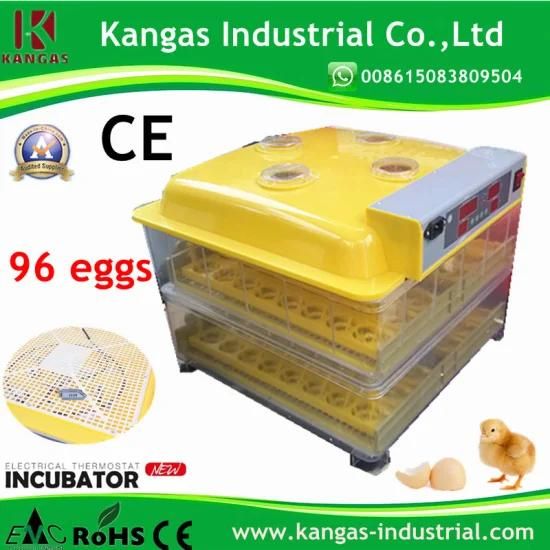 Capacity of 96 Eggs Best Price Automatic Egg Incubator for Chickens Ound World (KP-96)