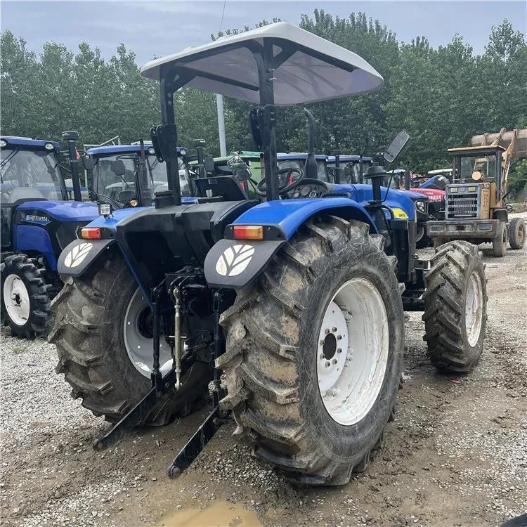 Good Conditions Second Hand Farm Agricultural Machinery Tractors New Holland Tt75 Snh754 Snh750 75HP