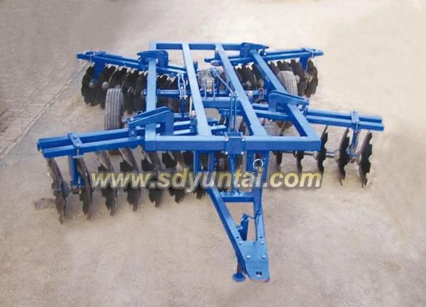 Tractor Supporting Heavy-Duty Disc Plow