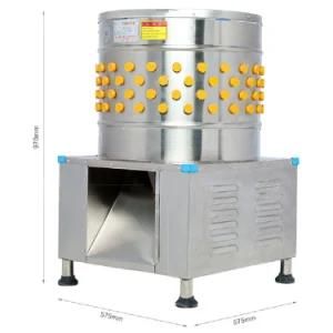 Automation Stainless Steel Commercial Poultry Plucker /Chicken Drum Plucking Machine