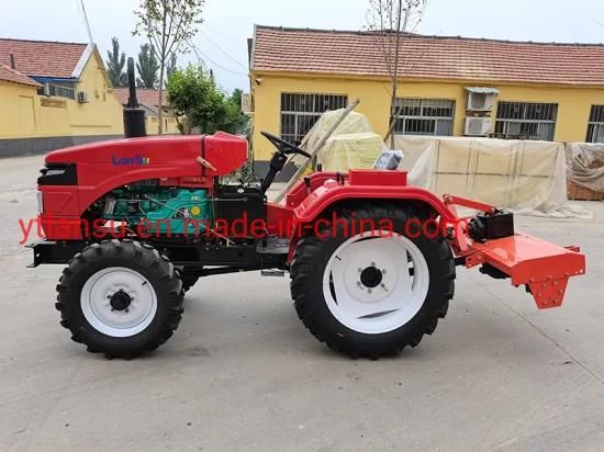 Top Sale 4 Wheel Drive Farm Tractor Mini Tractor with Different Accessory