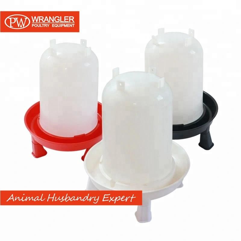 Different Capacity Manual Plastic Broiler Chick Water Drinker Chicken Poultry Drinkers for Farm