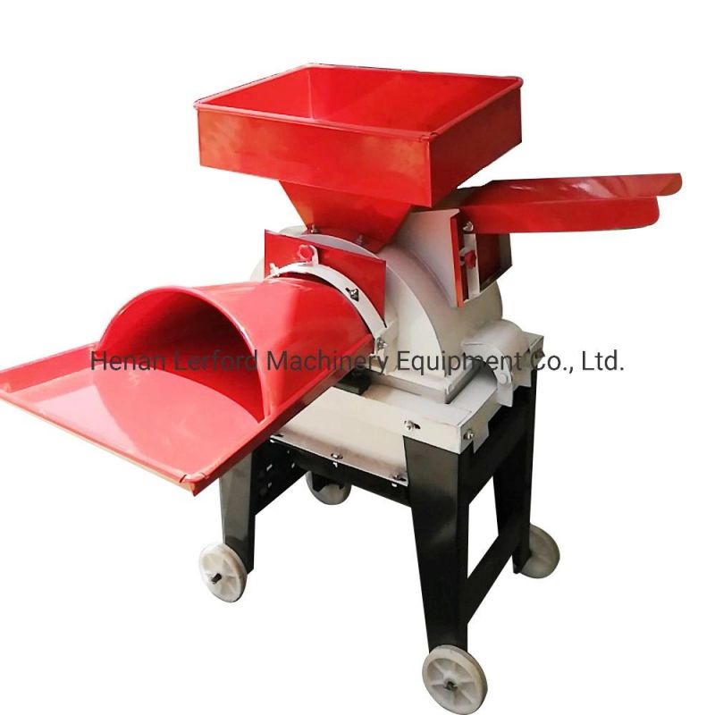 Diesel Electronic Cow Grass Cutting Kneading Mini Goats Grass Chaff Cutter Rabbit Feed Blades Grinder Machine for Sale