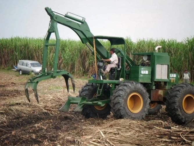 Loader for Sugarcane Wood Grabbing Sugar Cane Loader Sugarcane Grapple