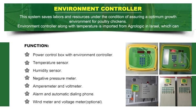 Fully Automatic Ethiopia Chicken Farm Poultry Equipment for Sale for Broiler Breeder