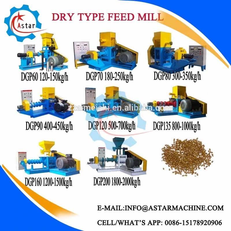 Competitive Price Floating Fish Pellet Mill Manufacture