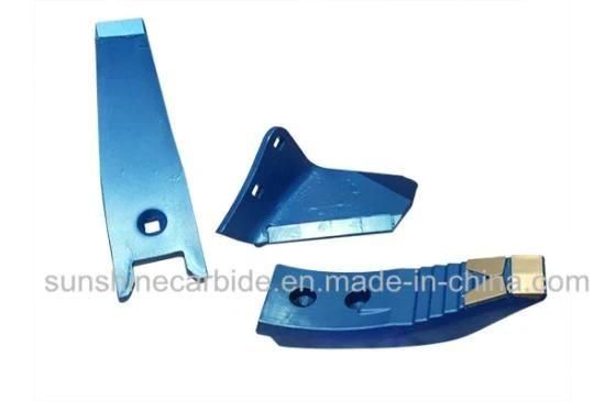 Plough Share Point with Tungsten Carbide