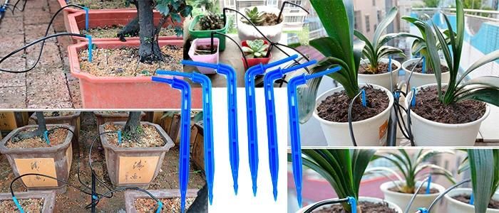 Garden DIY Kits Drip Irrigation Pressure Compensation Dripper with Arrow Dripper Sets