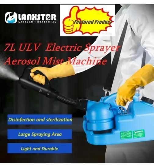 The Newest Home-Made 7L Ultra Low Volume Electric Sprayer Aerosol Mist Machine