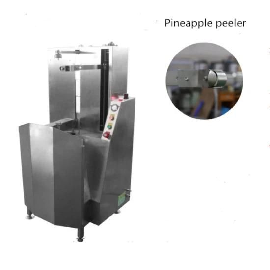 Stainless Steel Vegetable Fruit Automatic Peeling Machine Small Electric Pineapple Peeling ...