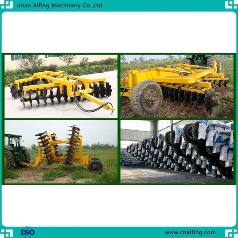 Power Tiller Offset Heavy Disc Harrow/ Plow Farm Tools Agricultural Plough and Cultivator Tiller