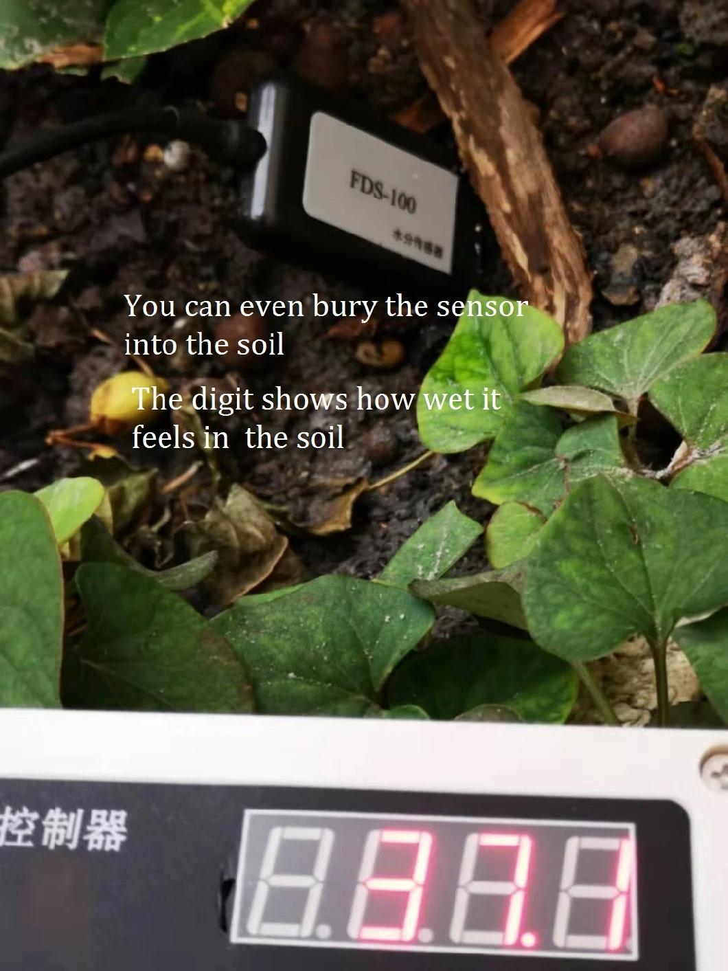 Smart Garden Watering Pump Control Max 2200W Switch with Soil Moisture Sensor, Customized for 110V or 220V and Power Plug Types