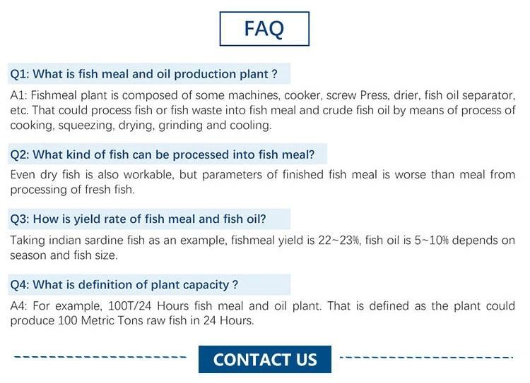 Fishmeal Evaporator for Fishmeal Production Line