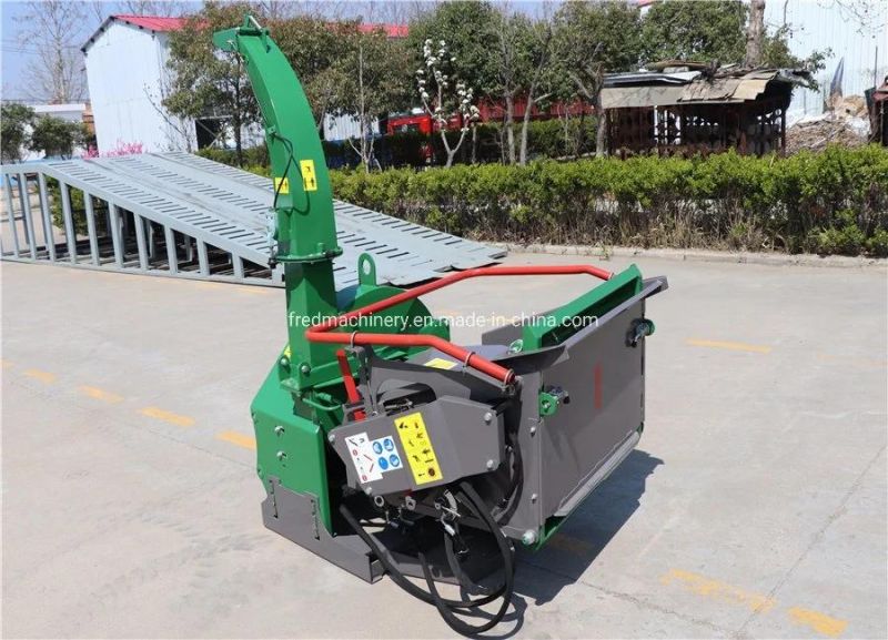 Home-Use Forestry Machine 5 Inches Hydraulic Wood Chipper Shredder