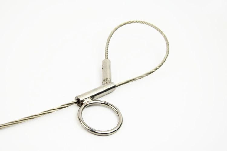 Stainless Steel Pig Retainer Pig Fixing Clip Rope Device