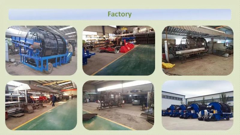 Rotary Tractor Type Stone Separator/ Rock Picker (factory selling customization)