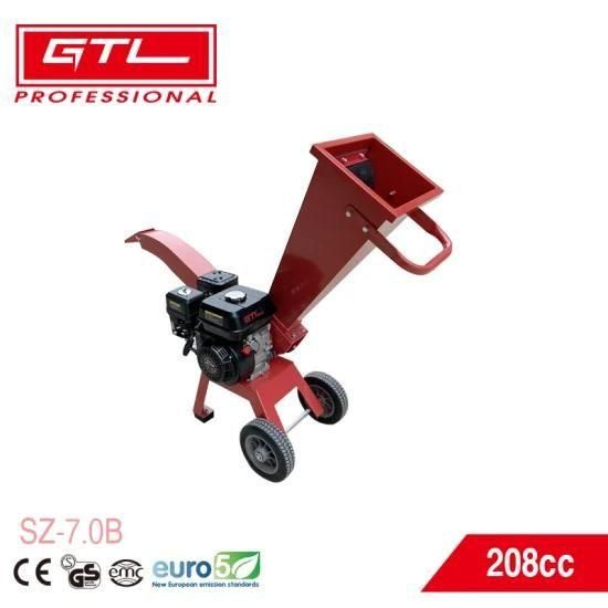 Hot-Sale 6.5 - 15 HP CE Approval Chipping Capacity 30 - 100 mm Gasoline Garden Machine ...
