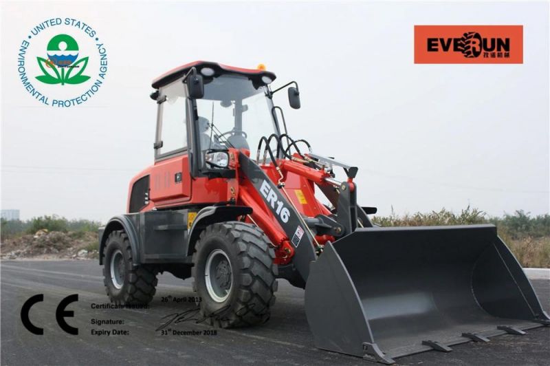 Everun CE Small Wheel Loader Worked in Europe